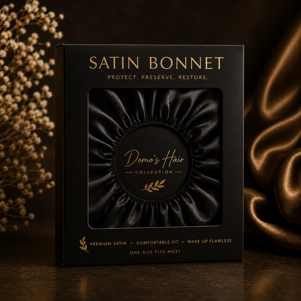 Satin Bonnet